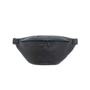 Louis Vuitton Monogram Shadow Black Discovery Bum Bag Body